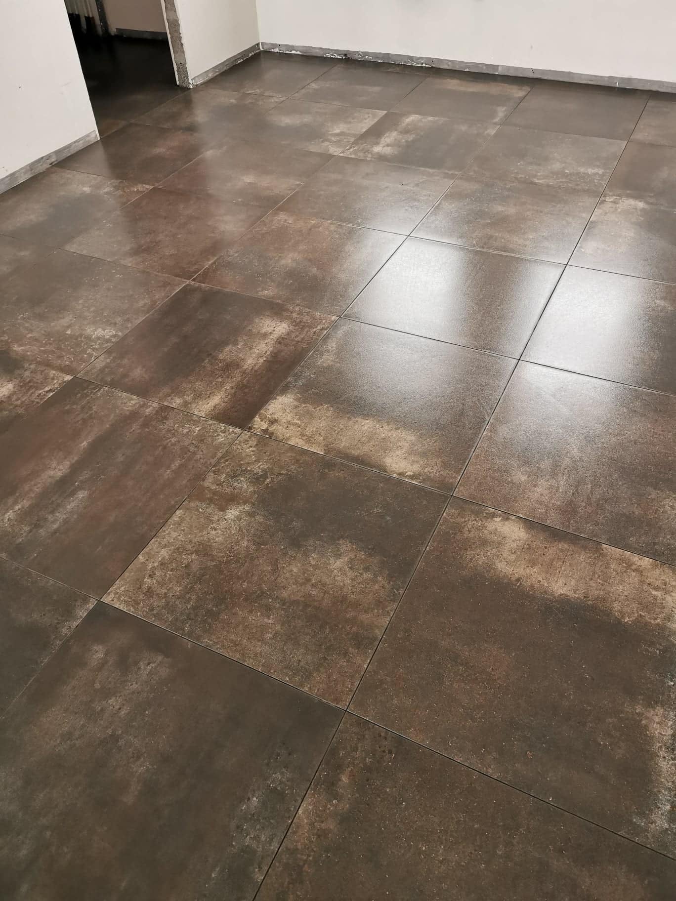 Sol carrelage grès cérame poli brillant - Warmstone